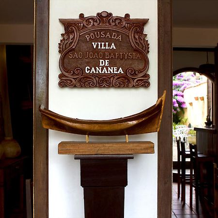 Pousada Villa De Cananea Cananéia Esterno foto